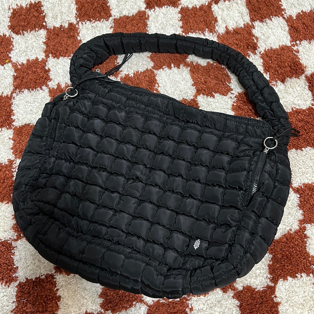 FP Movement Black Quilted Carryall